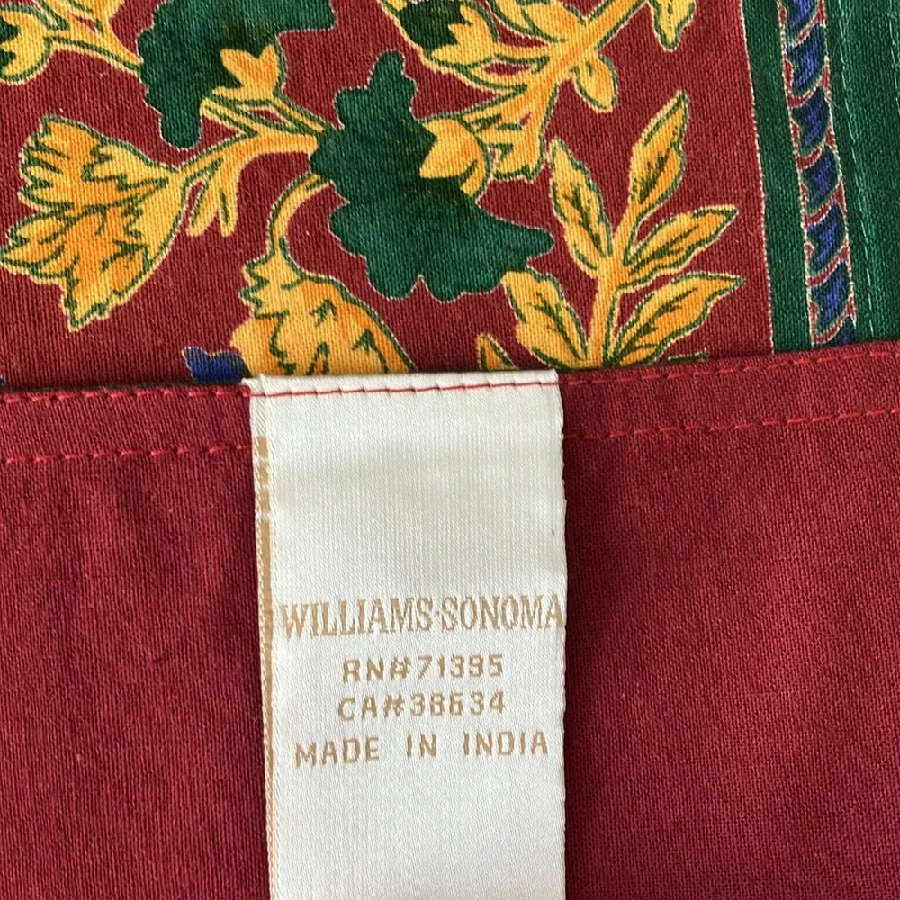 Four Preowned Williams Sonoma Provence multicolored placemats.